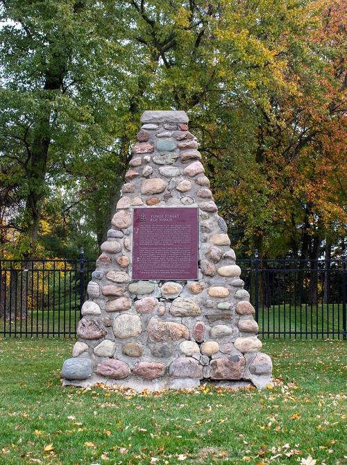 Let's Explore Richmond Hill - Yonge Street Cairn