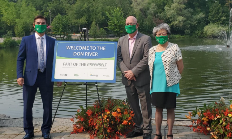 Mill Pond Park becoming part of the Greenbelt July 20, 2021